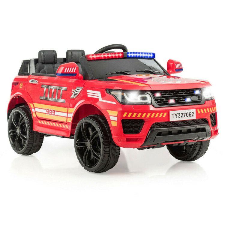 12V Kids Electric Ride On Car with Remote Control Red |   Powered Ride On Toys