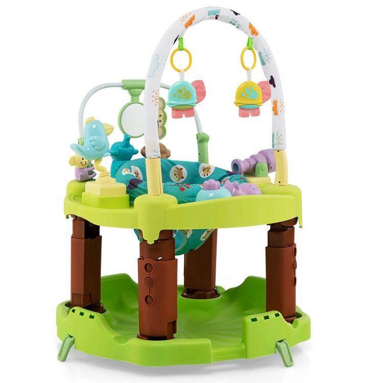 3-in-1 Baby Activity Center with 3-position for 0-24 Months Green |   Baby Playpen & Playards