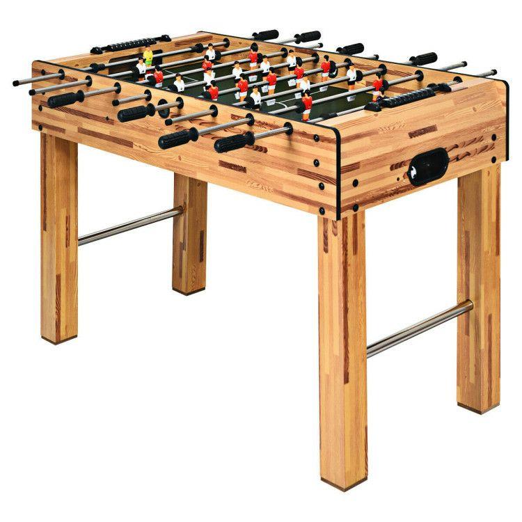 48 Inch Foosball Table Indoor Soccer Game Beige |   Game Room