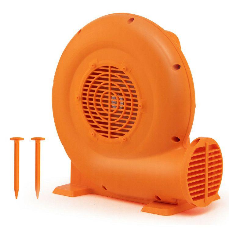 550W Air Blower (0.7HP) for Inflatables with 25 feet Wire and GFCI Plug Orange |   Outdoor Play