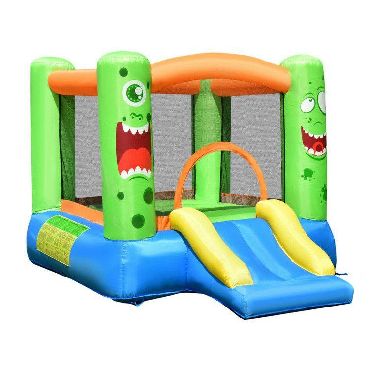 Inflatable Bounce House Jumper Castle Kid’s Playhouse without Blower  |   Bounce House