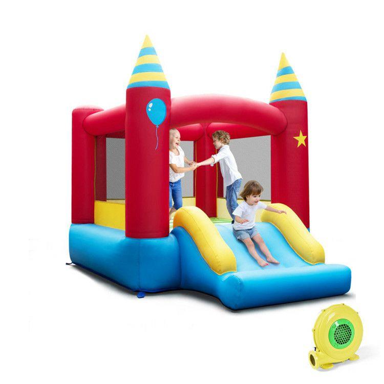 Inflatable Kids Bounce Castle with 480W Blower  |   Bounce House