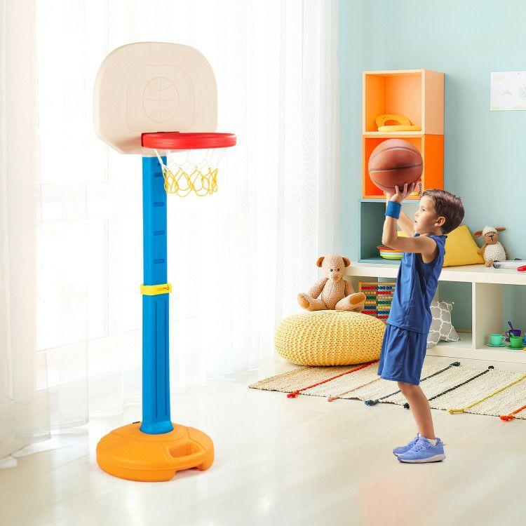 Kids Children Basketball Hoop Stand Pink, Blue, Orange |   Outdoor Play