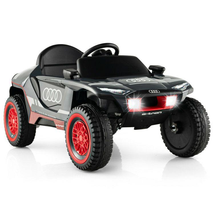 Licensed Audi Kids Ride On E-tron Racing Car Gray |   Powered Ride On Toys