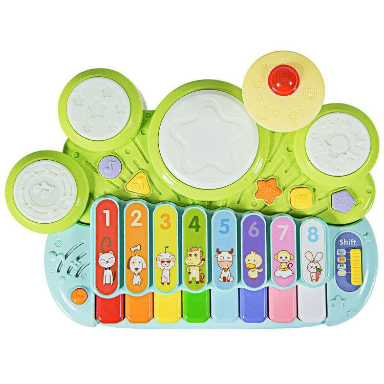 3-in-1 Electronic Piano Xylophone Game Drum Set  |   Musical Toys